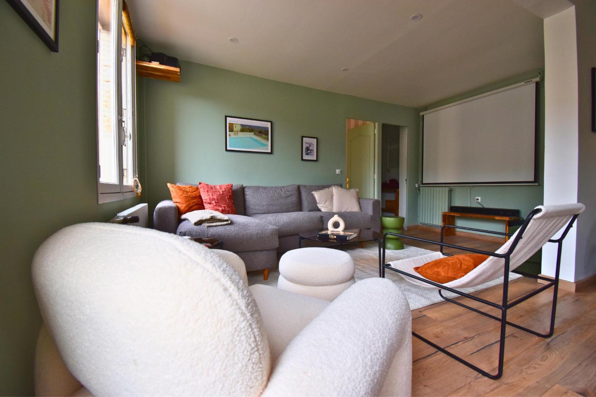 Apartment Charme Parisien : Sauna & Jardin